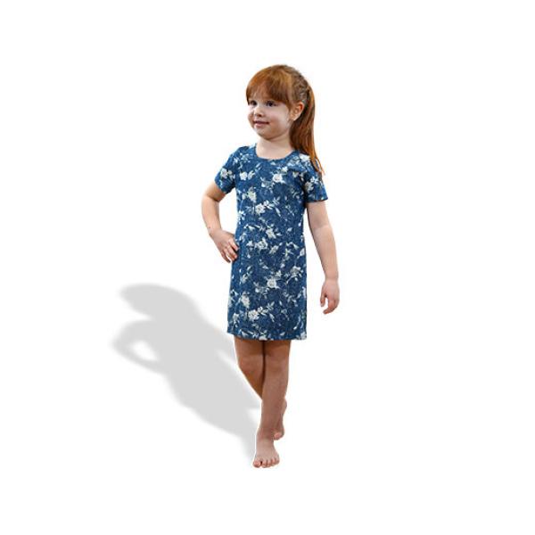 Fadenkäfer Papierschnittmuster Etui Kleid Kinder